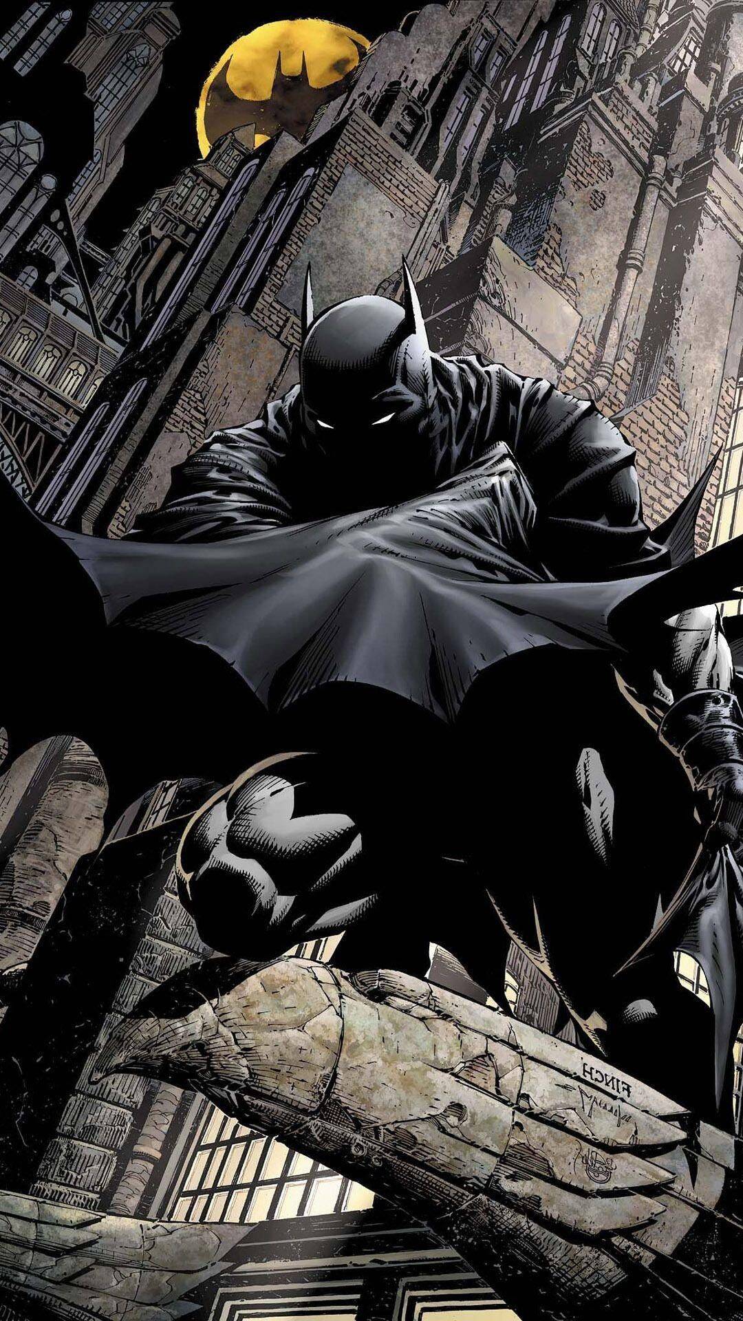 Papel de Parede do Batman em Ação para Celular/iPhone 4K