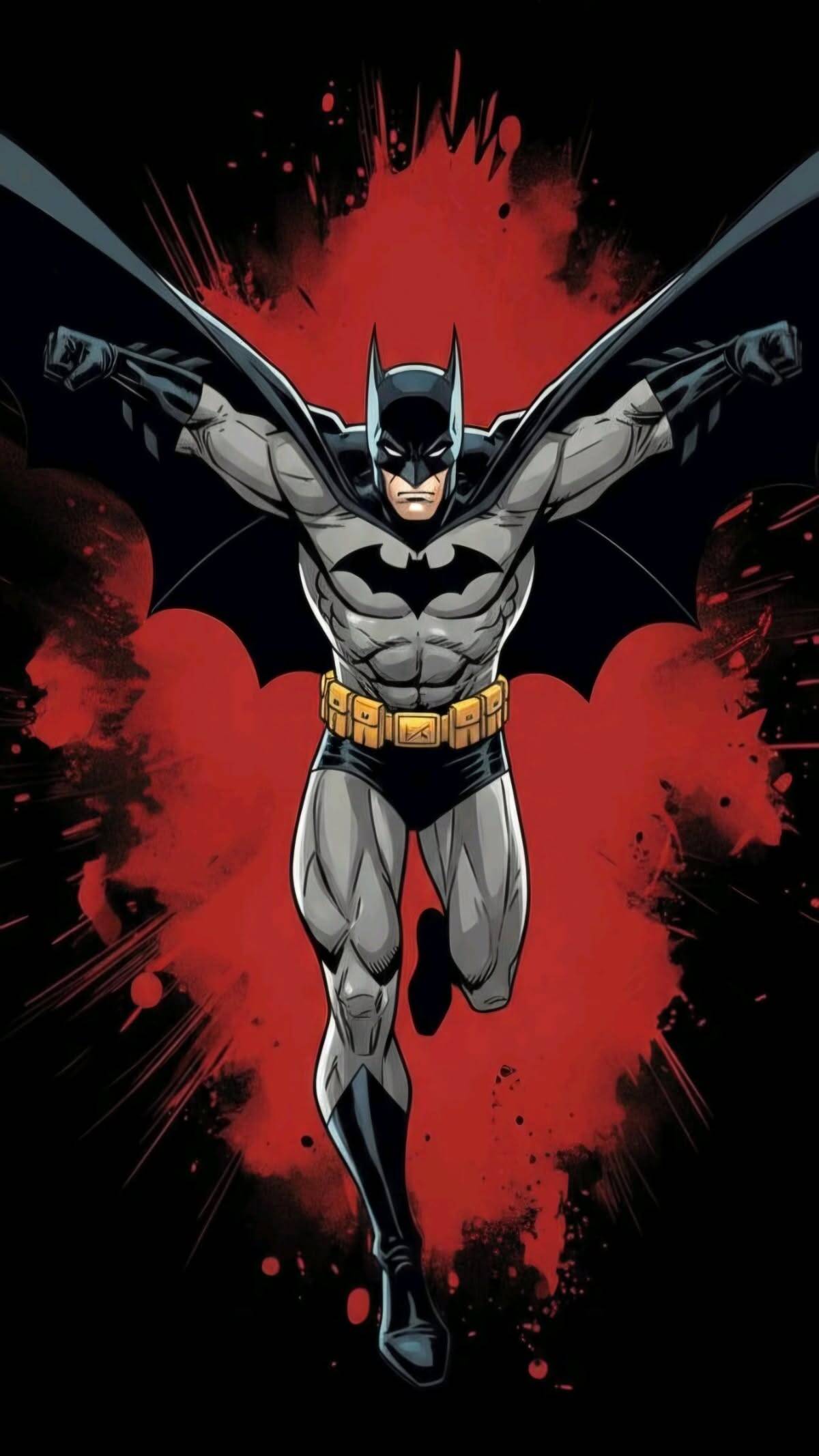 Papel de Parede do Batman em Ação para Celular/iPhone 4K