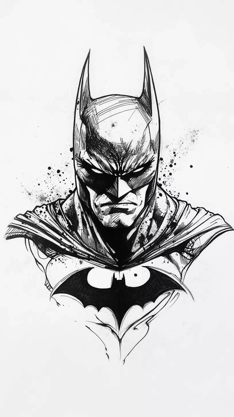 Papel de Parede do Batman Estilo Clássico para Celular/iPhone 4K