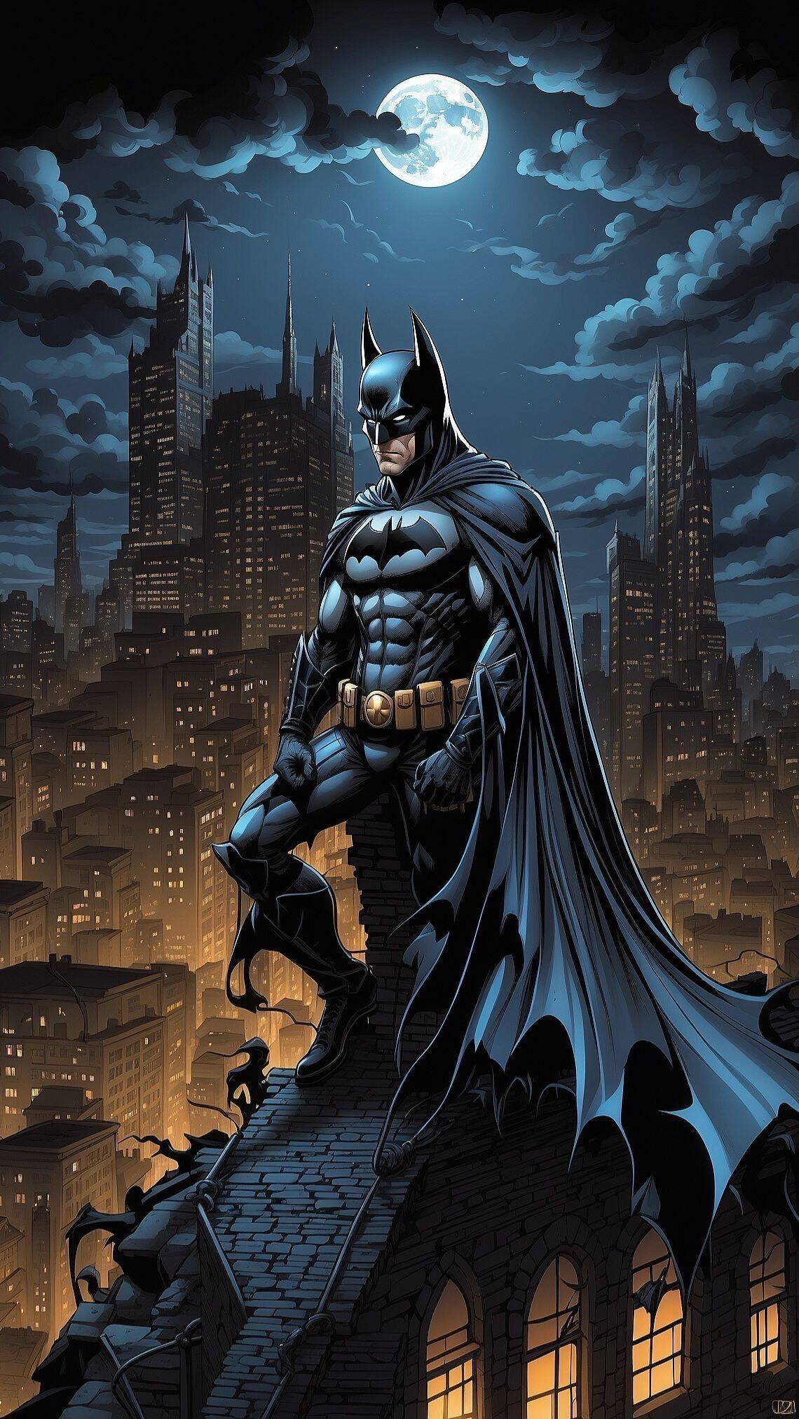 Batman Wallpaper in High Resolution for Cell Phone/iPhone 4K
