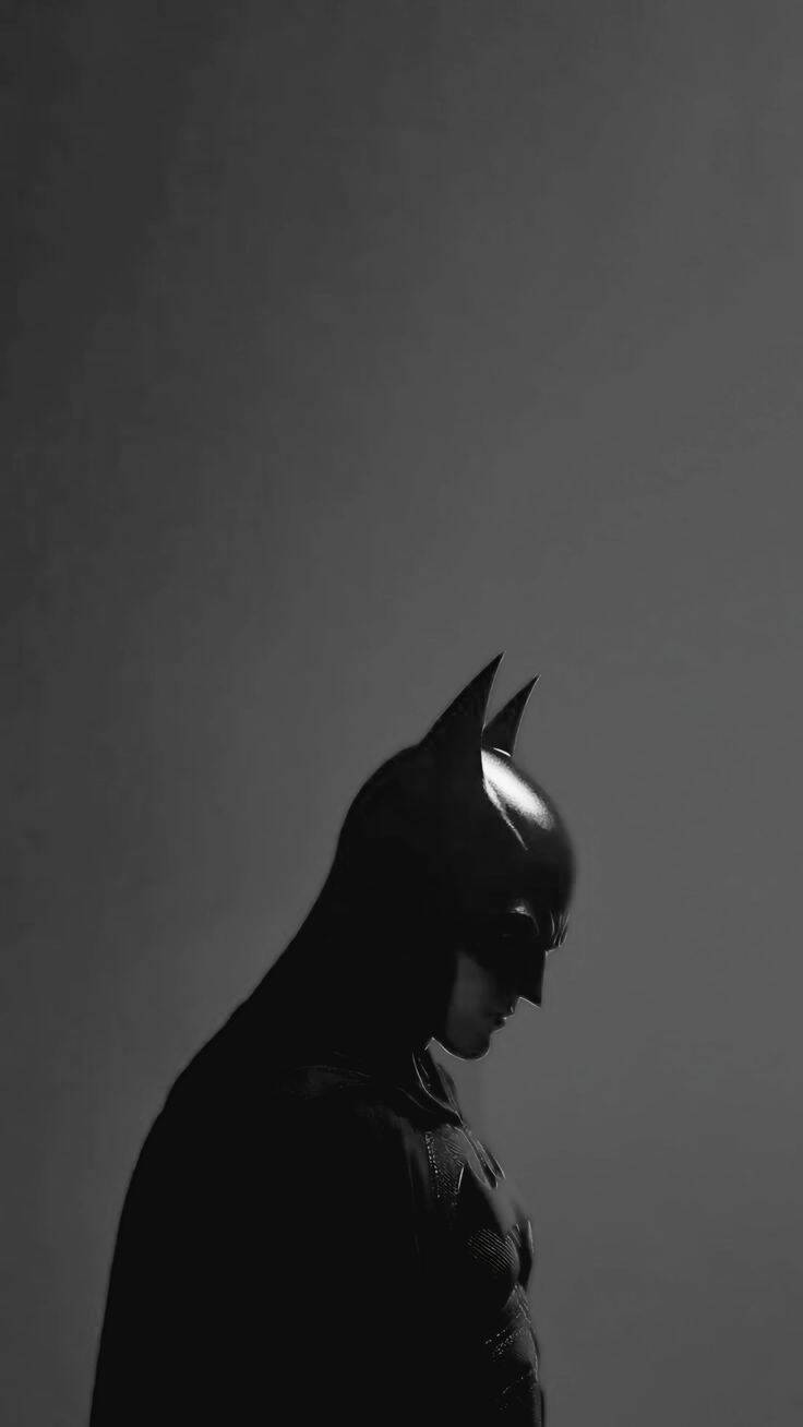 Black and White Batman Wallpaper for Cell Phone/iPhone 4K