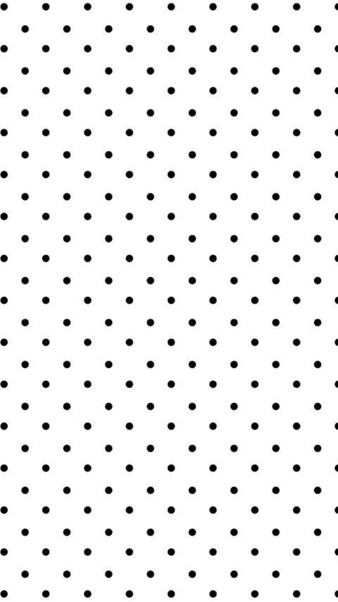 Papel de Parede Preto e Branco com Poás para Celular/iPhone 4K
