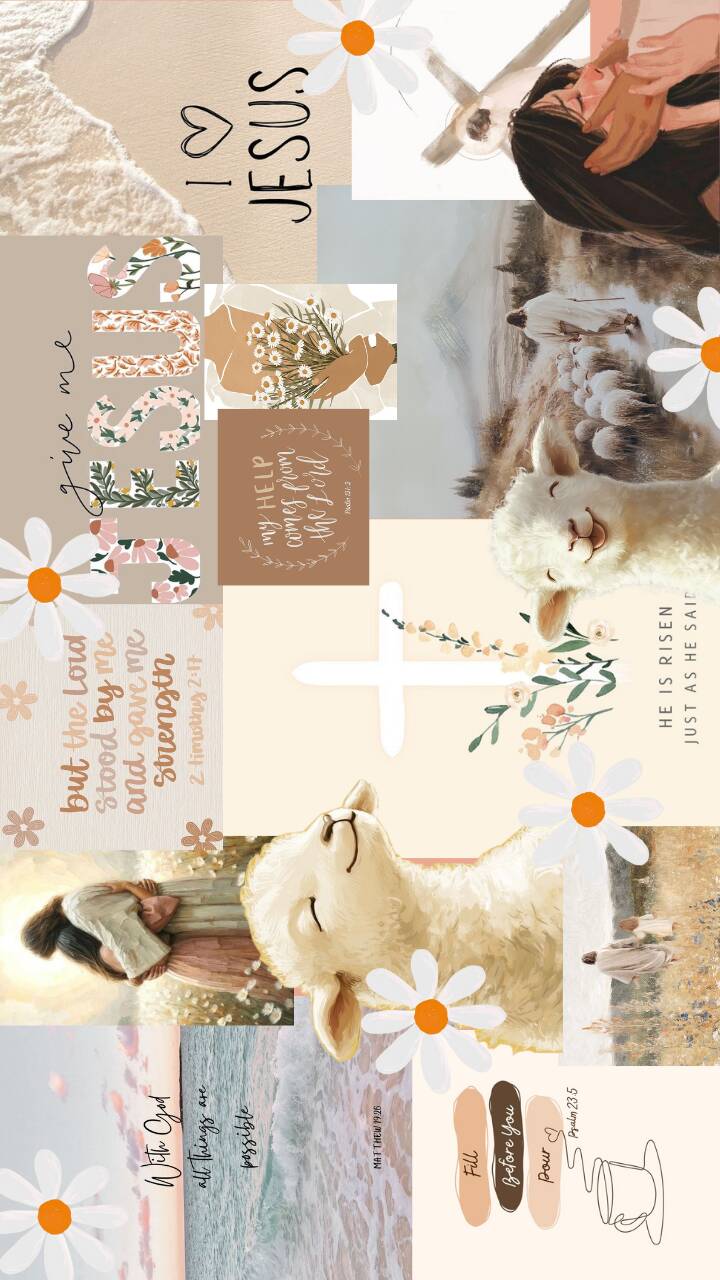Papel de Parede Cristão com Mensagens de Amor e Esperança para Celular/iPhone 4K
