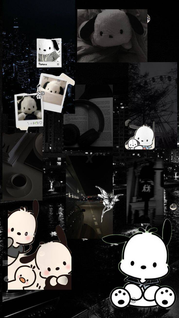 Fondo de Pantalla en Blanco y Negro con Lindos Personajes para Celular/iPhone 4K