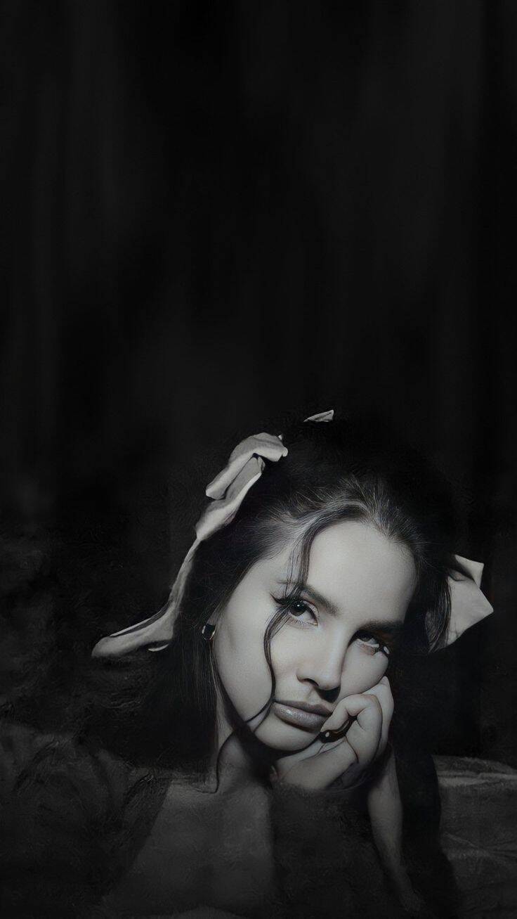Papel de Parede Preto e Branco com Retrato para Celular/iPhone 4K
