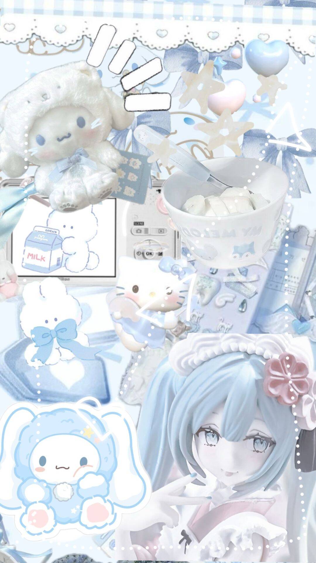 Papel de Parede Cinnamoroll e Amigos para Celular
