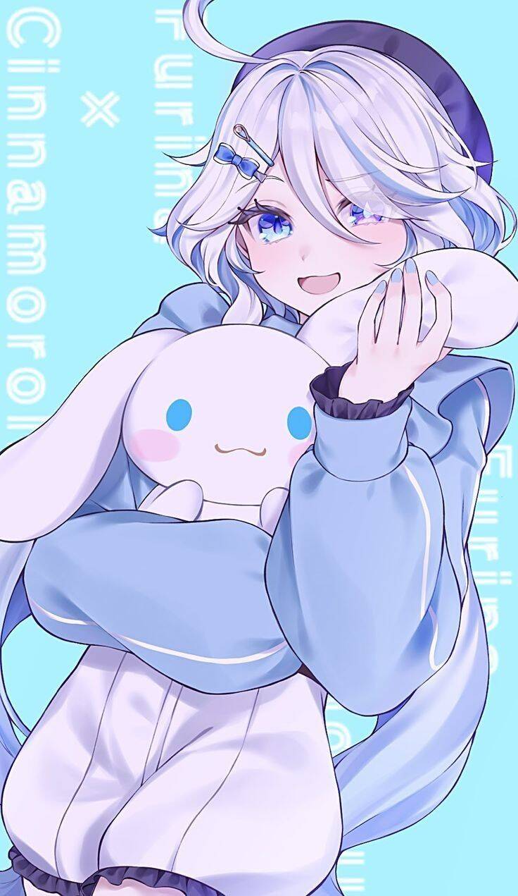 Papel de Parede Cinnamoroll com Personagem Anime para Celular