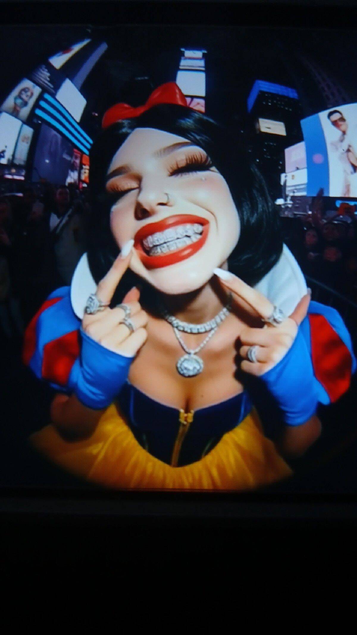 Papel de Parede Baddie Estilo Branca de Neve para Celular/iPhone 4K