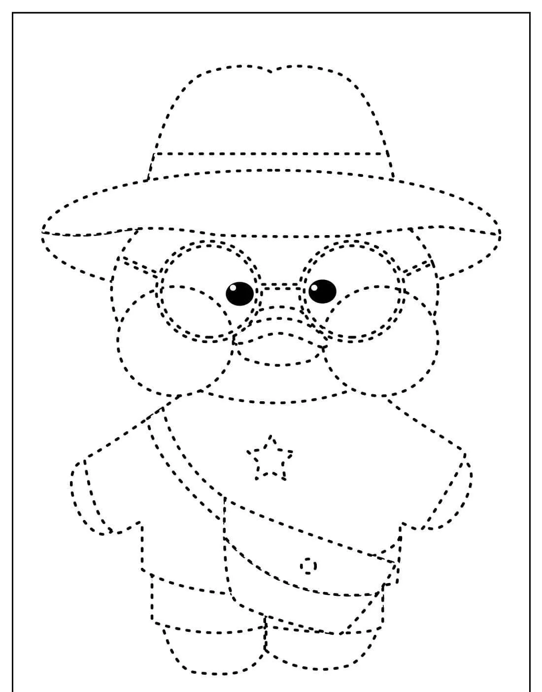 Paper Duck para Imprimir e Colorir com Acessórios Divertidos