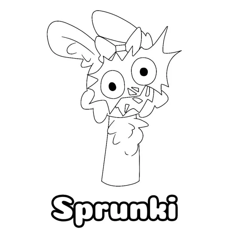 Lustige Sprunki-Malseite