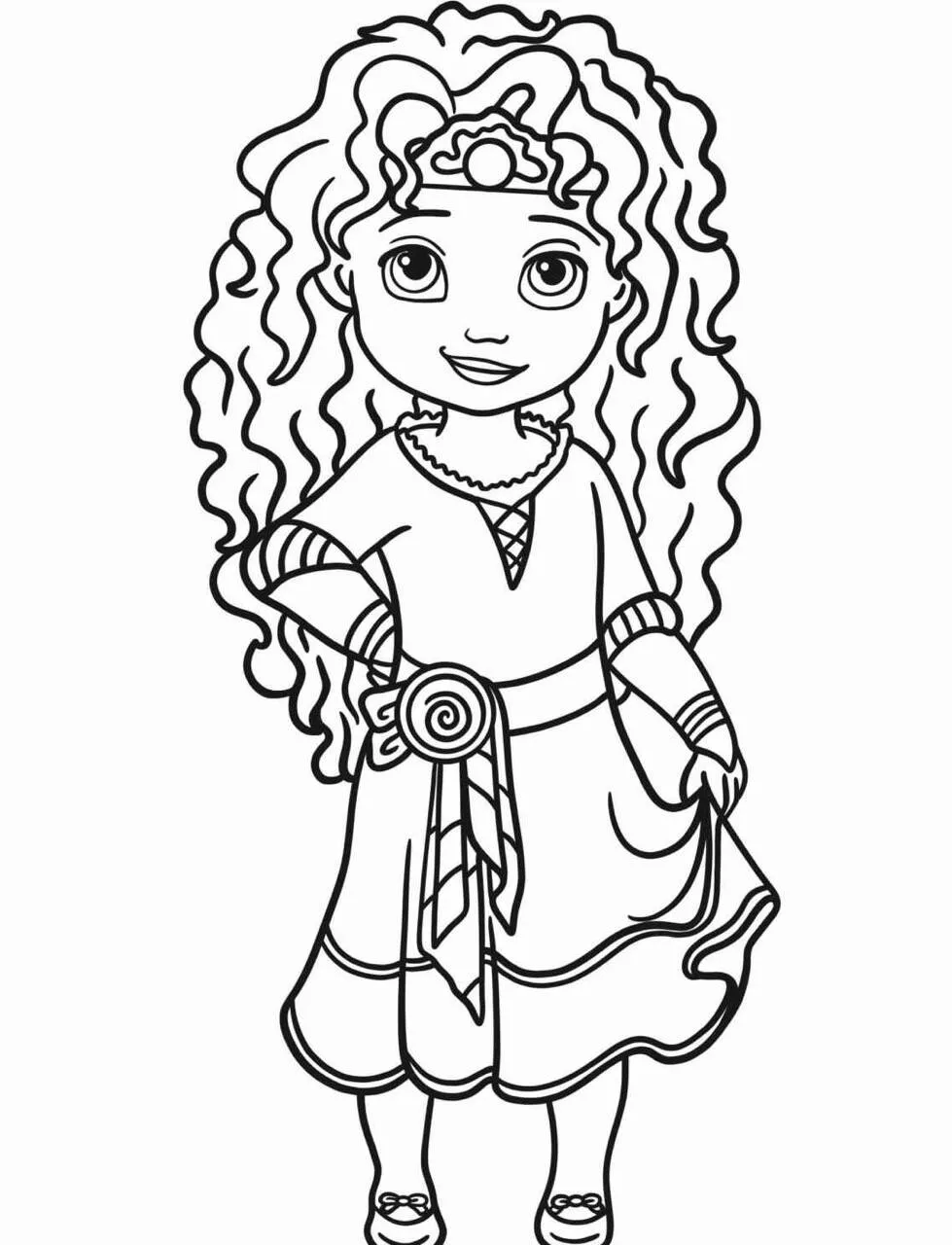 Ausmalbilder Disney Prinzessin Moana