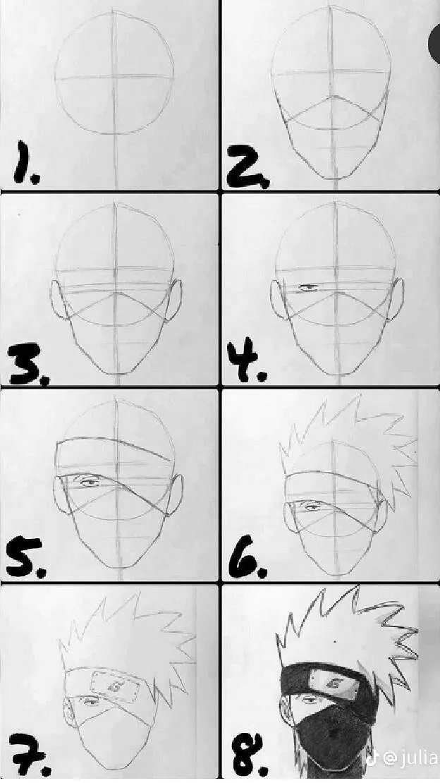 Ideia de Desenho para Desenhar: Como Desenhar um Ninja Fácil