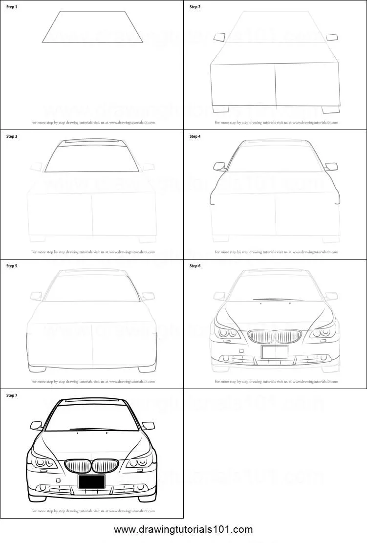 Ideia de Desenho para Desenhar: Como Desenhar um Carro Fácil
