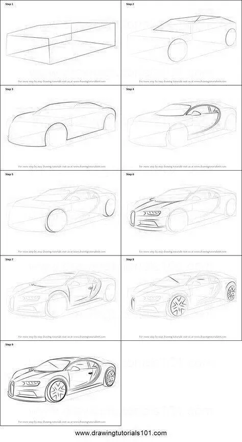 Ideia de Desenho para Desenhar: Como Desenhar um Carro Fácil