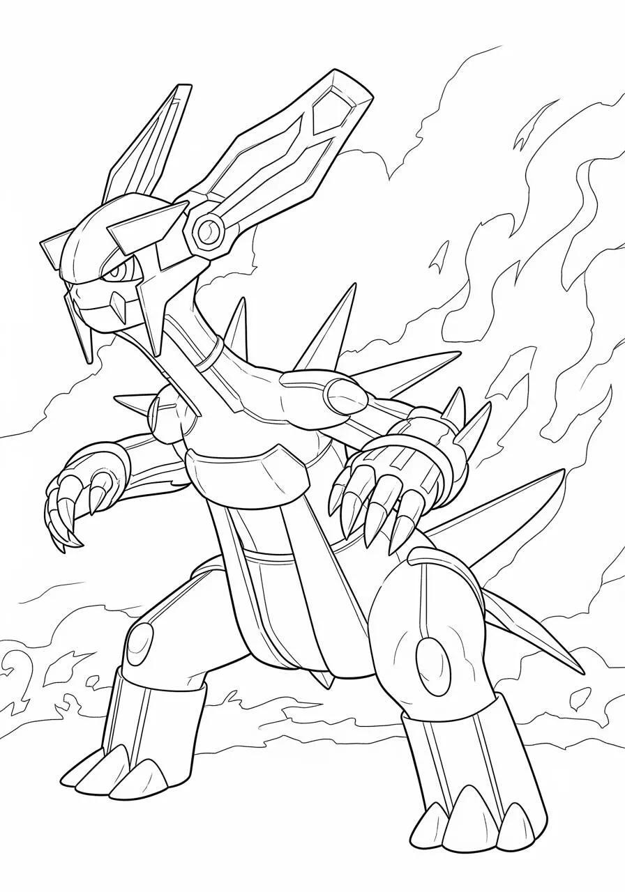 Desenho de Pokémon com o Kyogre para Colorir