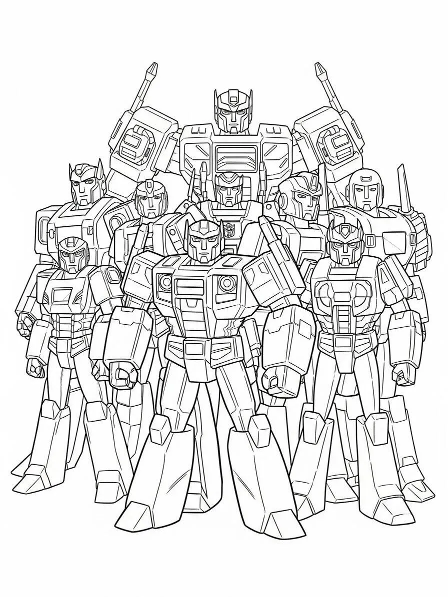 Autobots Transformatoren Malseite