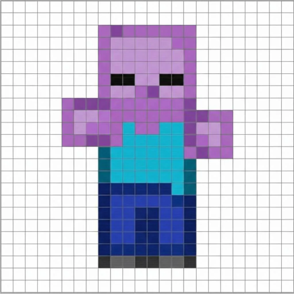 Pixel Art de Minecraft
