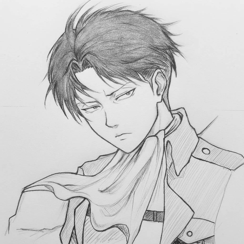 Levi's Anime Dessin à dessiner