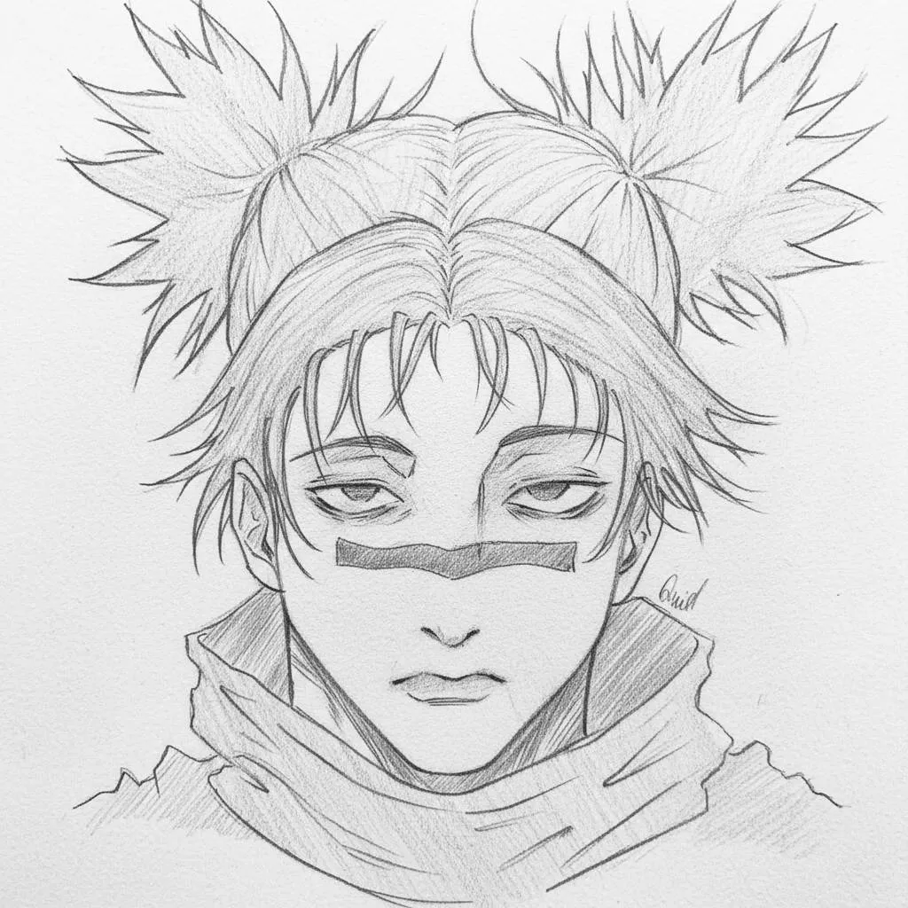 Kakashi Hatake Anime Dibujo para Dibujar