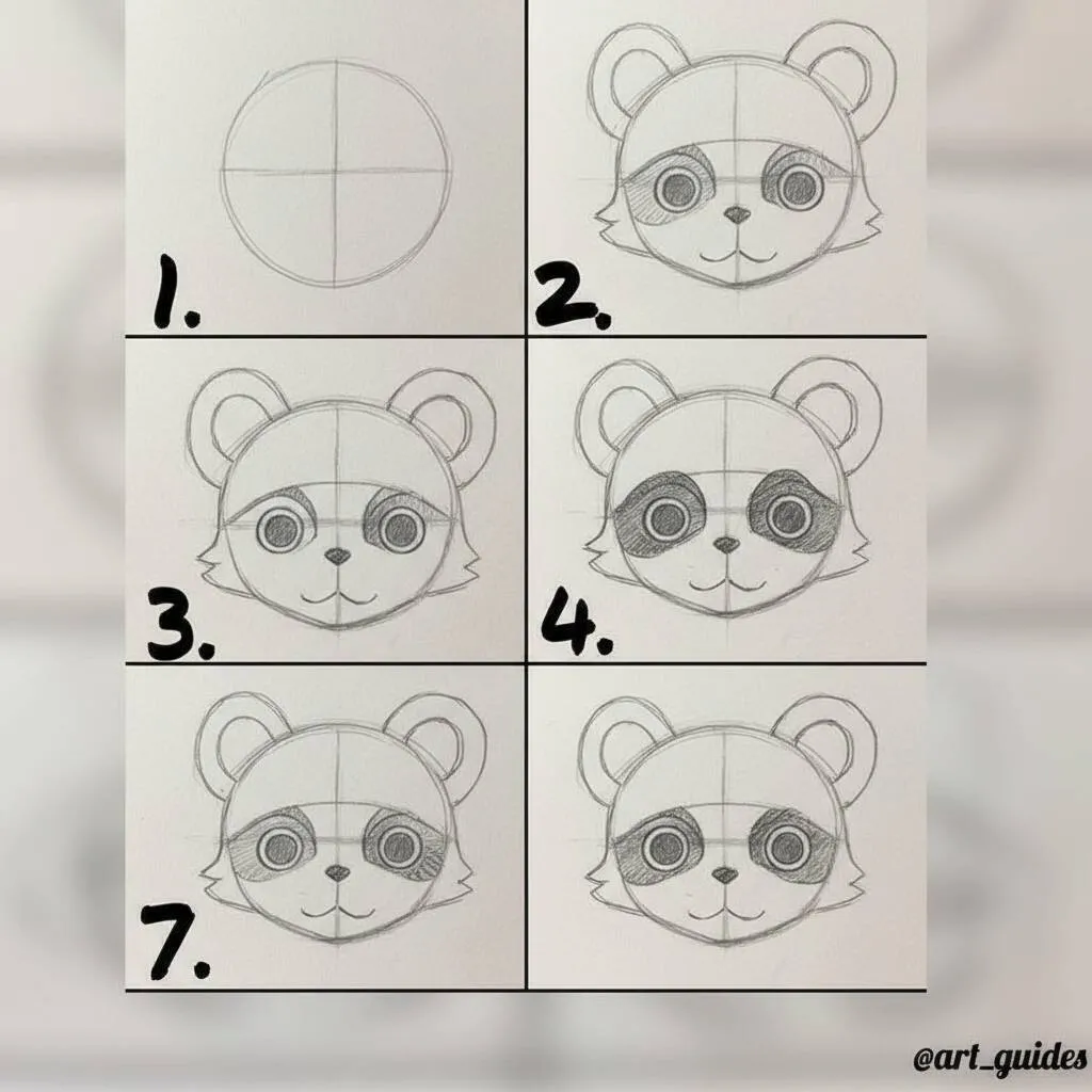 Desenho de Anime para Desenhar de Panda Fofo