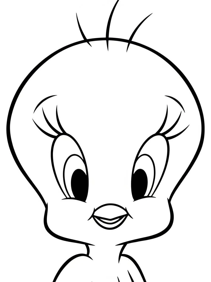 Desenho de Looney Tunes Piu Piu para Colorir
