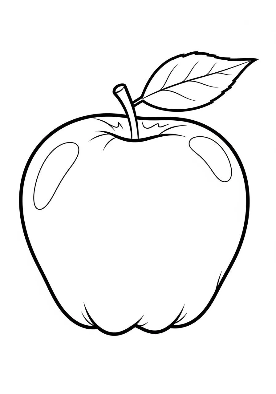 Coloriage Pommes