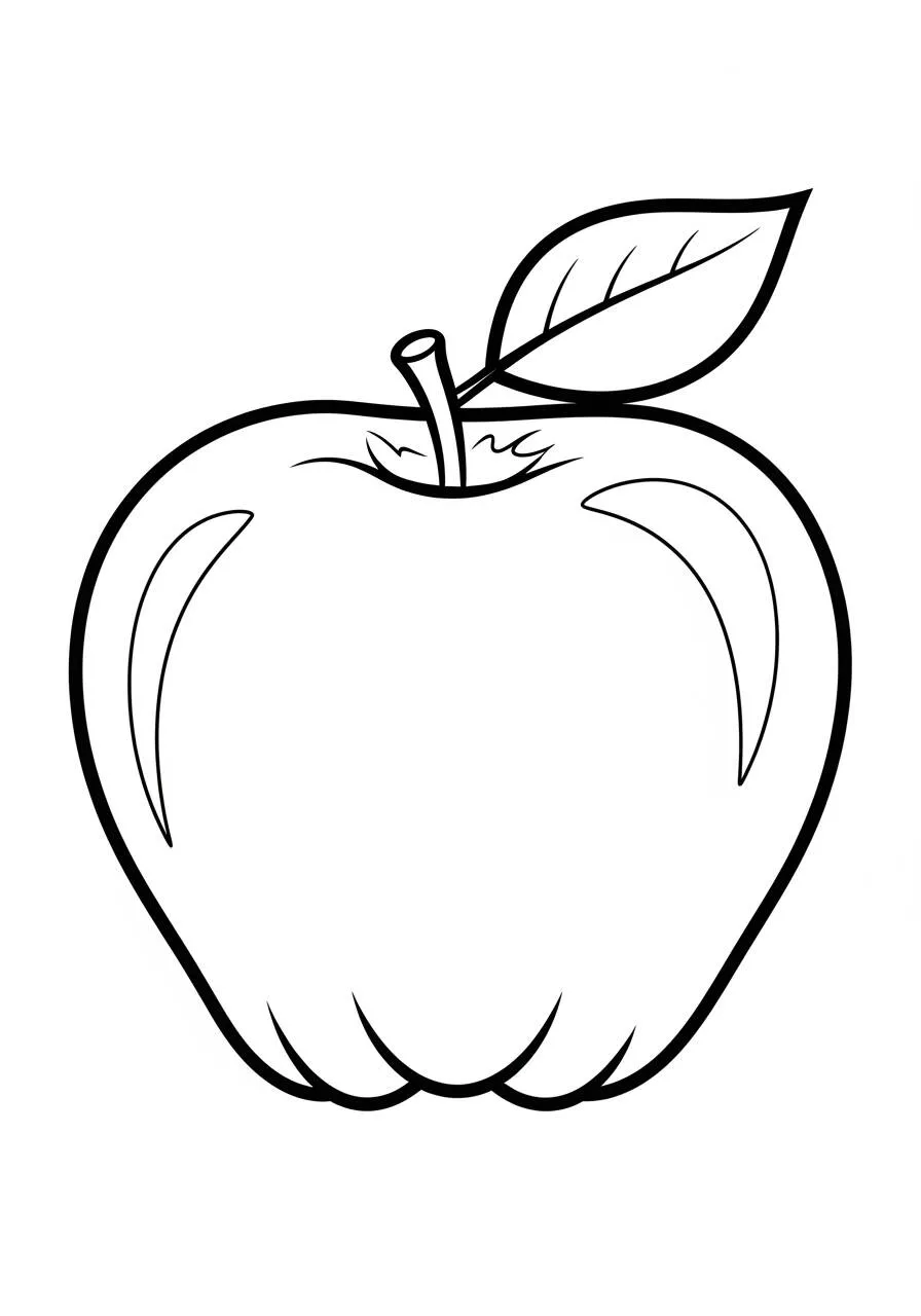 Coloriage Pommes