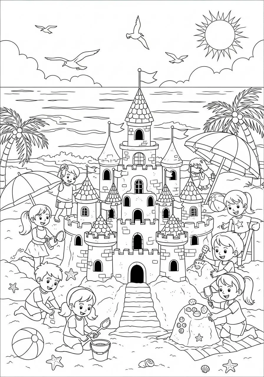 Desenho de Homem Aranha Pendurado na Teia para Colorir