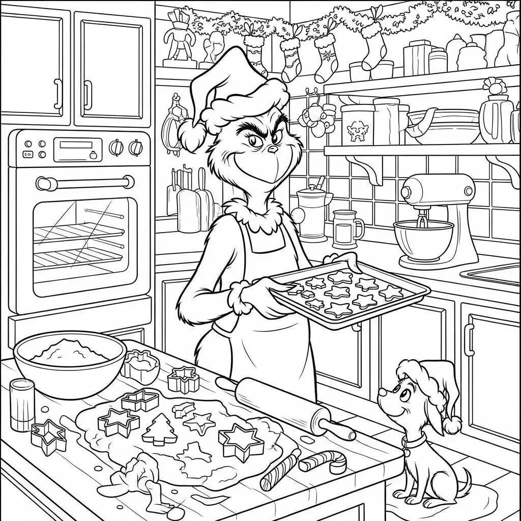 Desenho de Caldeirão Mágico para Colorir