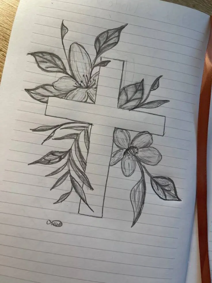 Drawing to Draw in the Elegant Ballerina Notebook