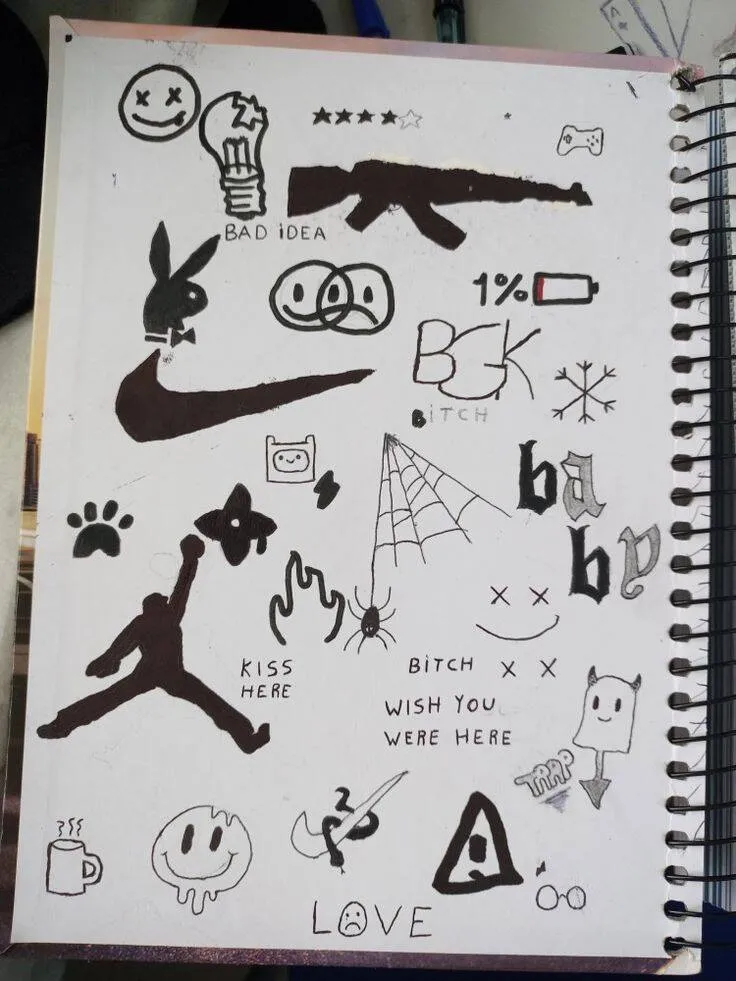 Drawing to Draw in the Modern and Creative Prints Notebook