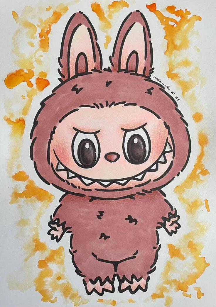 Desenho para Desenhar de Coelhinho Fofo e Divertido