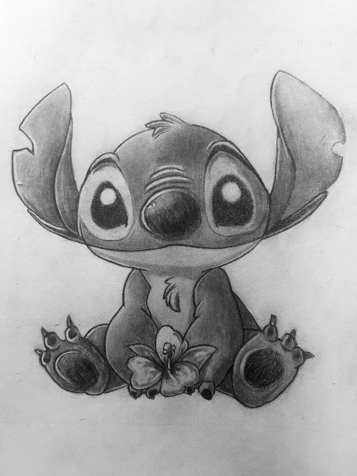 Drawing to Draw from Stitch with Beautiful Flower