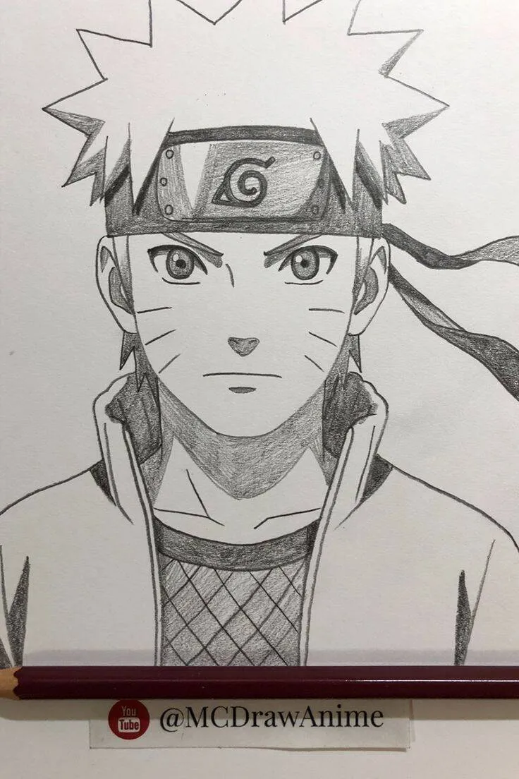 Desenho para Desenhar do Naruto Fácil e Bonito