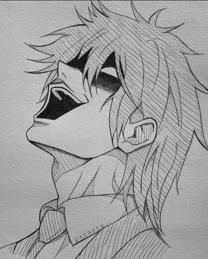 Drawing to Draw a Smiling Anime Character