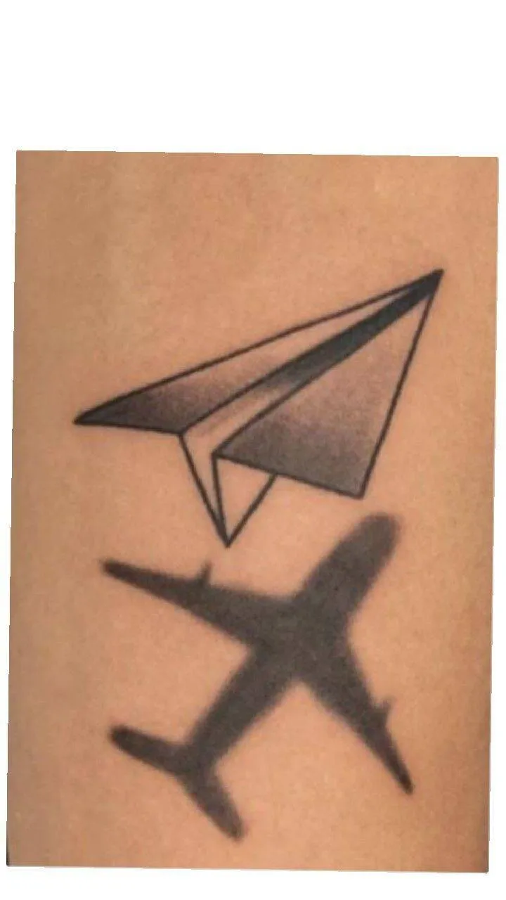 Drawing to Draw a Paper Plane and Aircraft