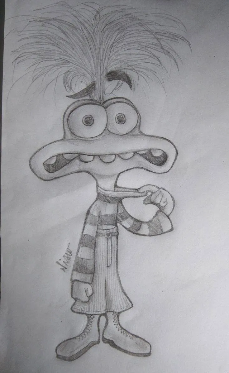 Drawing to Draw a Fun and Funny Character