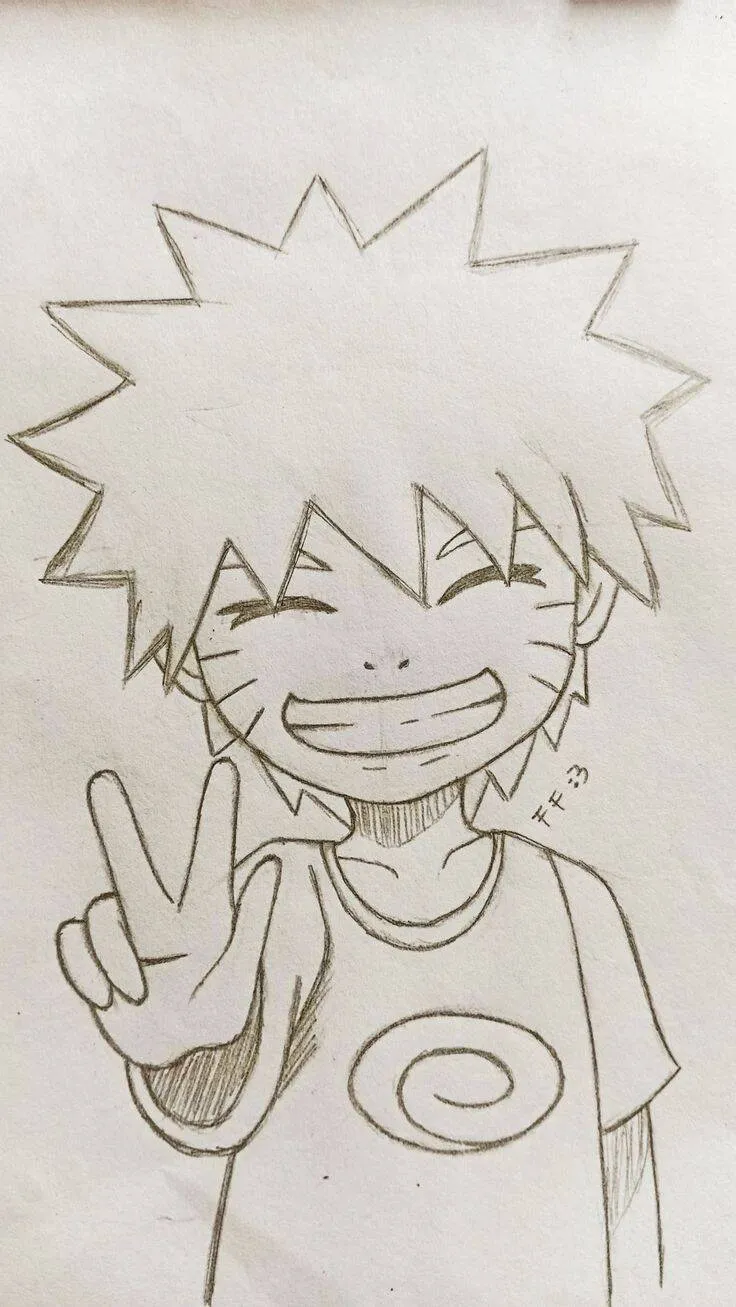 Cute Naruto Drawing to Draw