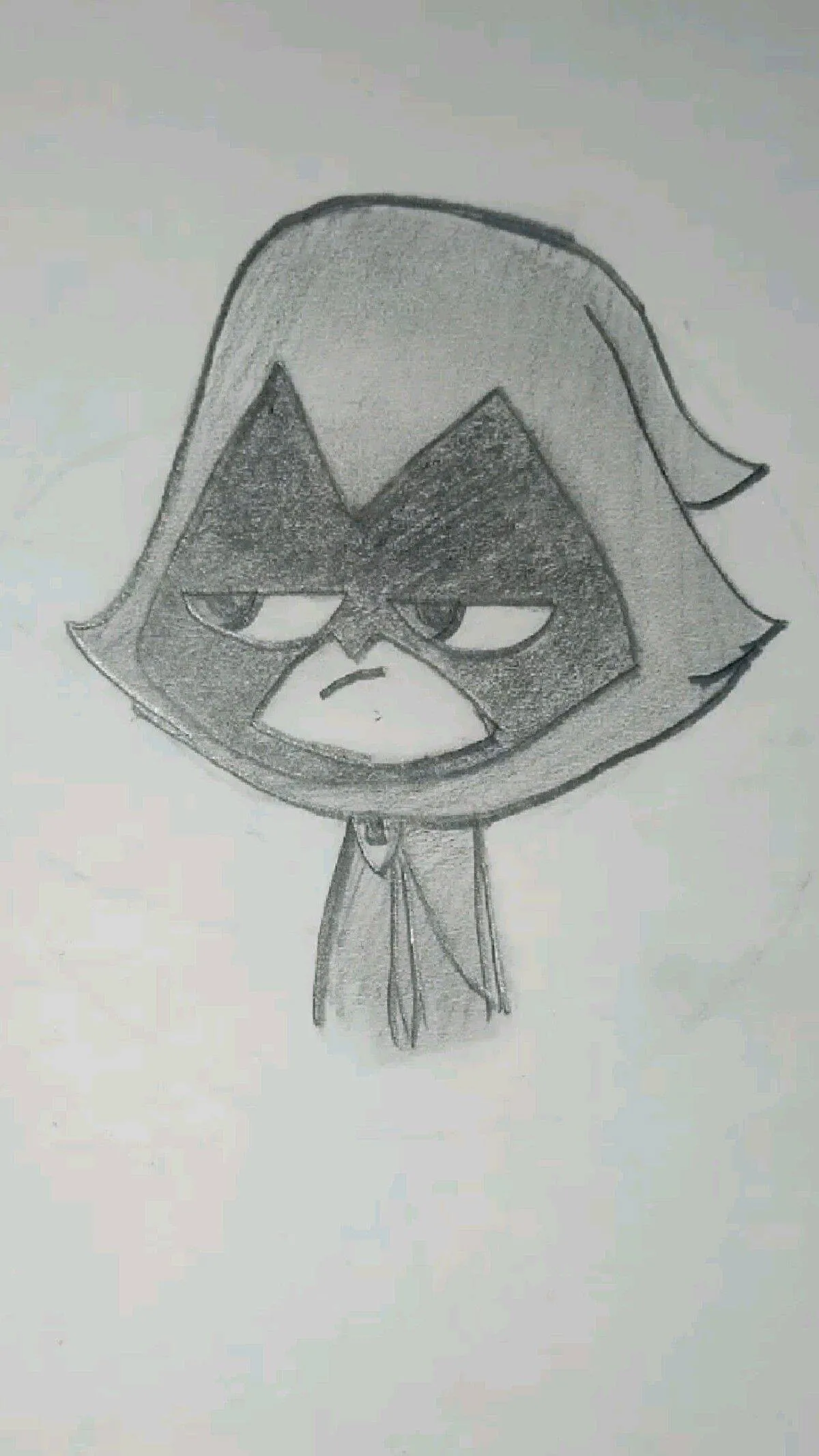 Desenho Fofo para Desenhar da Raven Kawaii