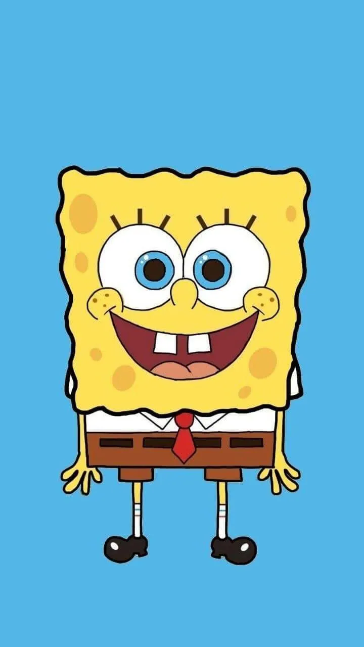Cute Smiling SpongeBob Drawing to Draw