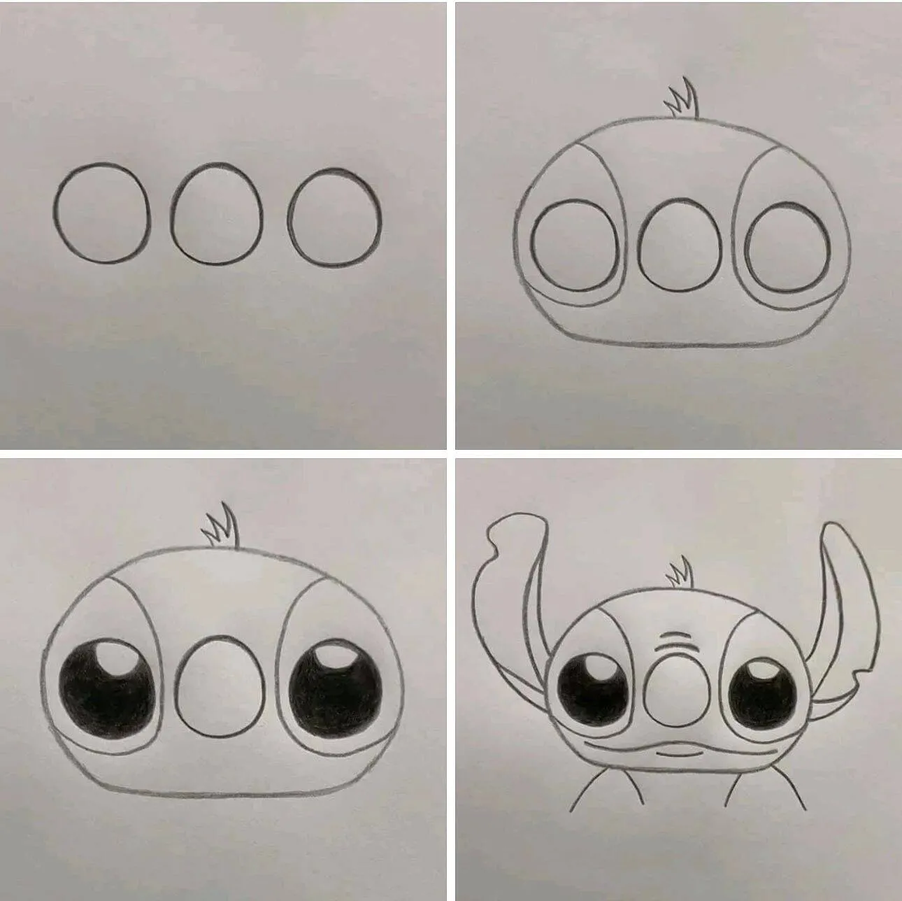 Cute Drawing to Draw from Stitch Step by Step
