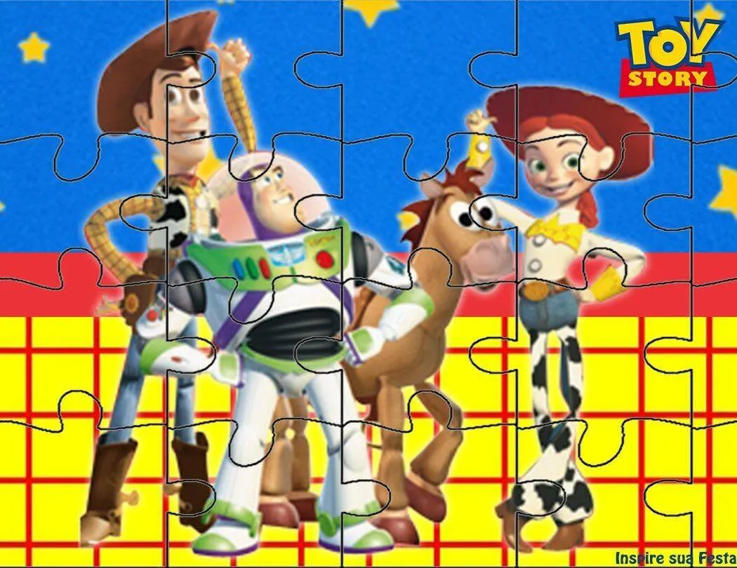 Quebra Cabeça para Imprimir do Toy Story