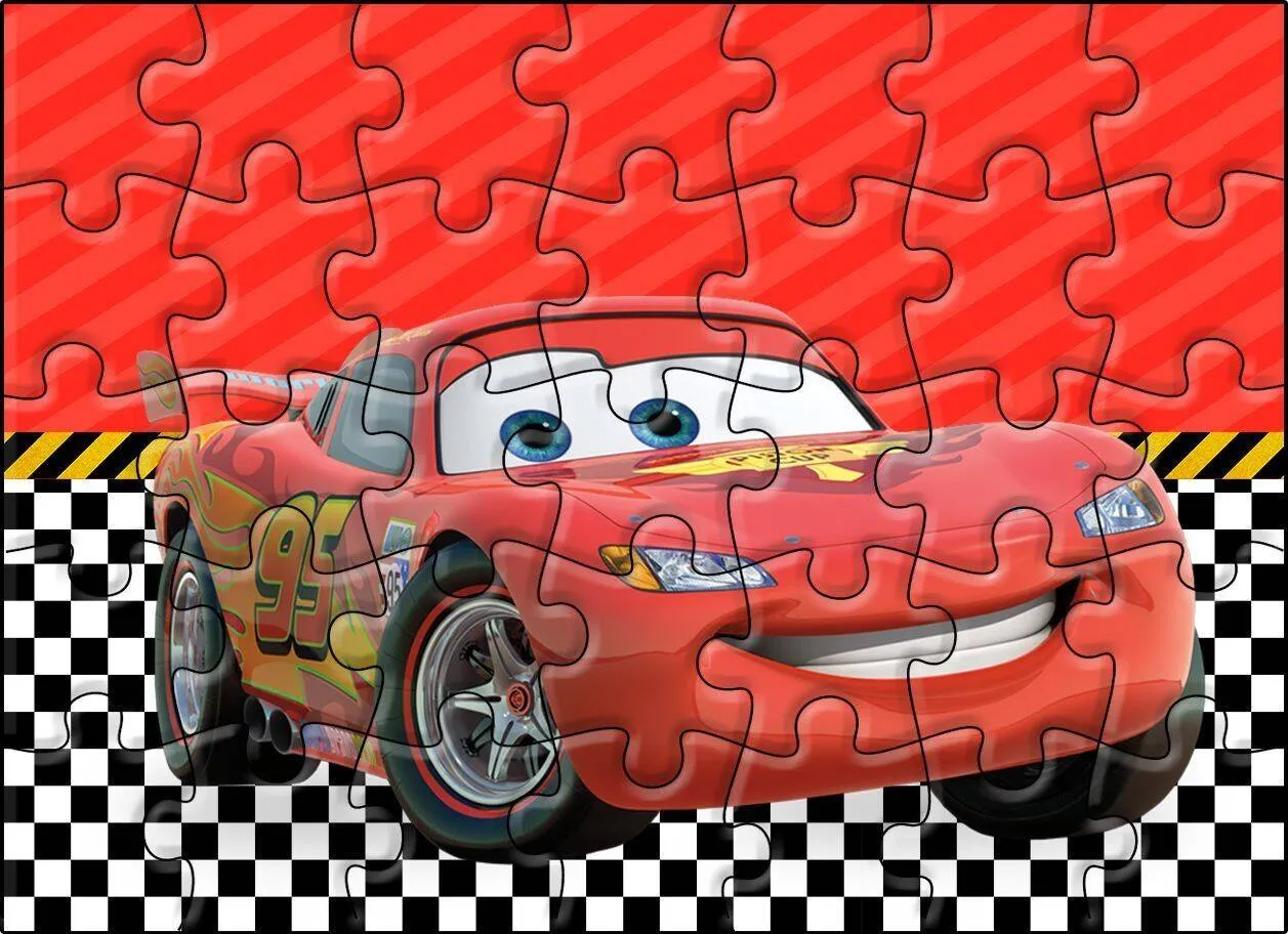 Lightning McQueen Printable Jigsaw Puzzle