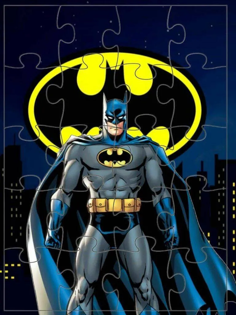Quebra Cabeça para Imprimir do Batman