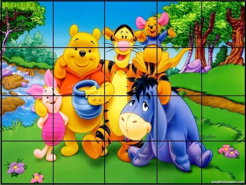 Printable Winnie the Pooh Puzzle