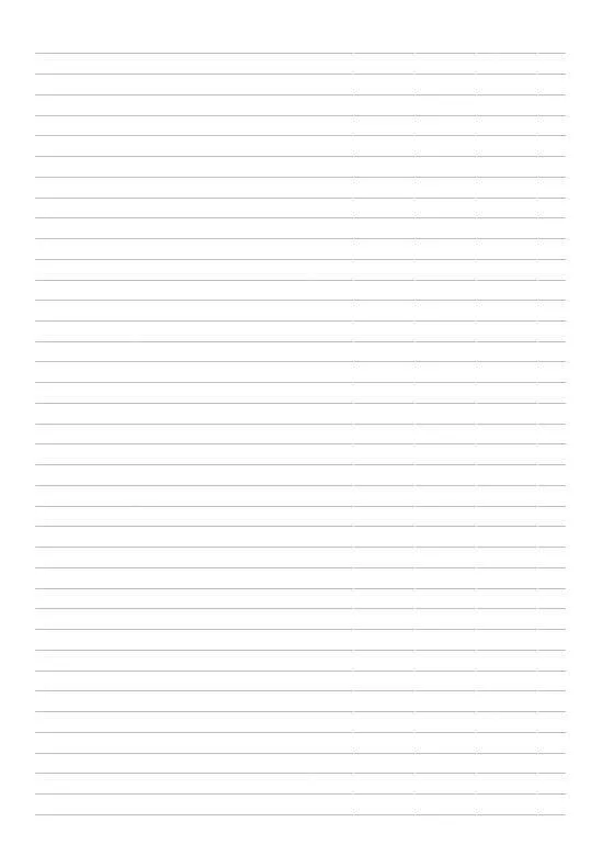 Folha com Linhas para Imprimir A4 Pautada para Caderno