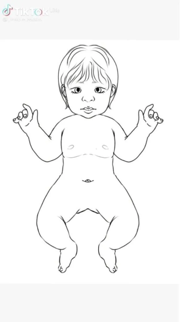 Bebê Reborn de Papel para Imprimir com Roupas e Acessórios