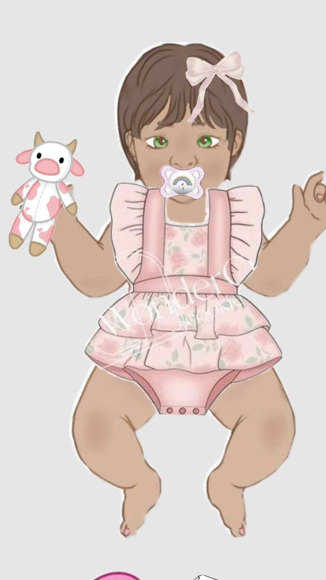 Bebê Reborn de Papel para imprimir