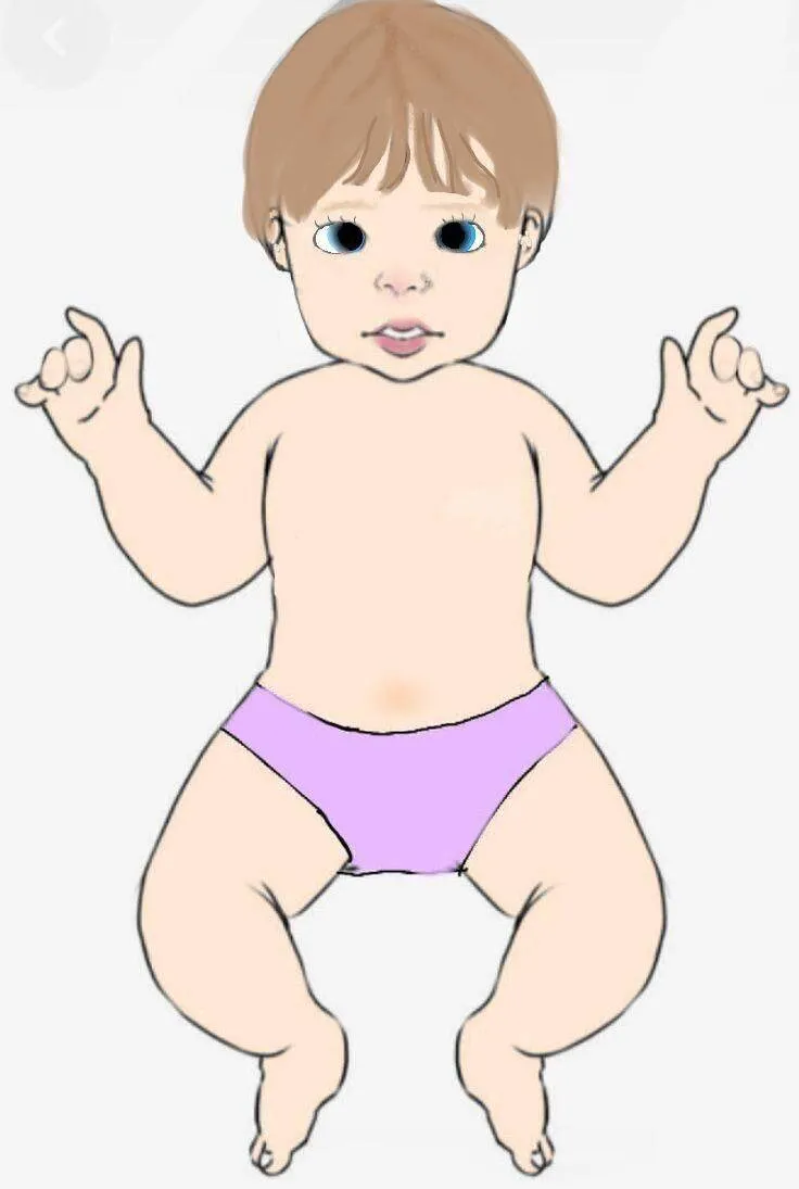 Bebê Reborn de Papel para Imprimir com Roupas Coloridas